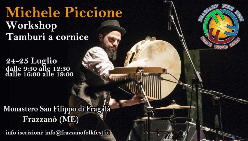 Michele Piccione tamburi a cornice